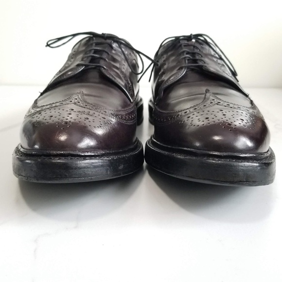ALLEN EDMONDS MacNeil Wingtip Oxfords 9097 Burgundy Shell Cordovan Leather Shoes main image 11